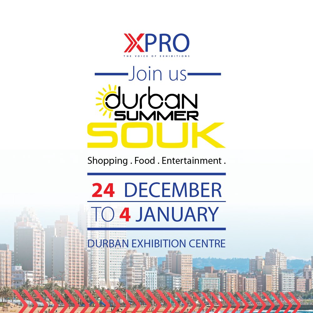 Durban, South Africa
Date: 24 DECEMBER
TO 05 JANUARY